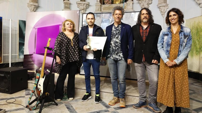 Autoritats amb el guanyador