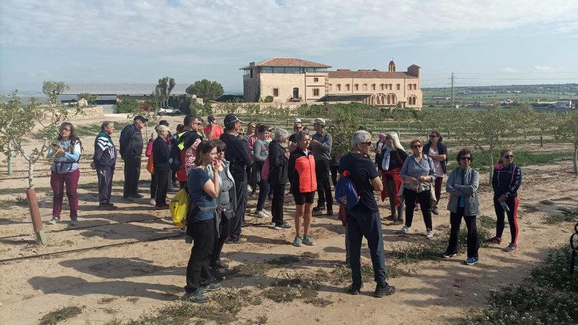 Un dels grups que han participat a la ruta