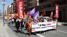 Unes 300 persones surten al carrer a Lleida per reivindicar millors infraestructures i acabar amb la temporalitat