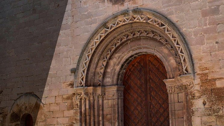 Portada medieval de Vilagrassa