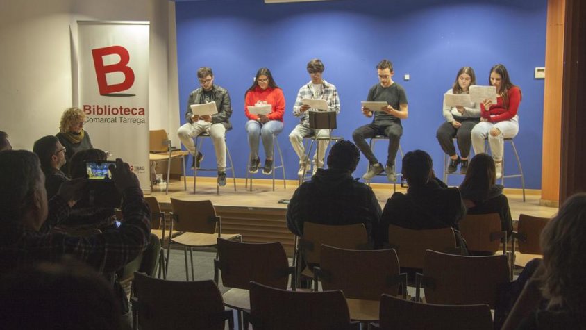 La primera de les lectures de textos de Pedrolo