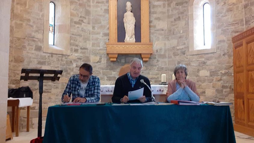 Presidència de l'Assemblea General Ordinària en el marc de l'ermita de Sant Eloi