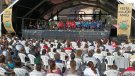 Alumnes de centres educatius de Tàrrega ofereixen una cantata com a preludi de la Festa Major 2022