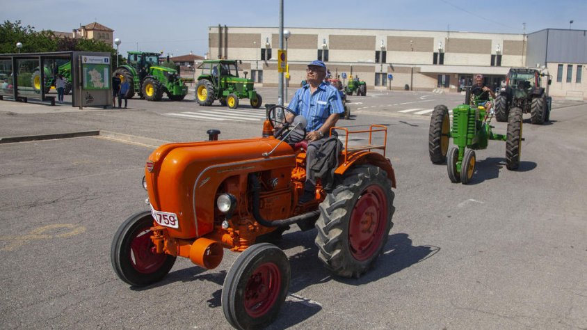 Alguns dels tractors participants
