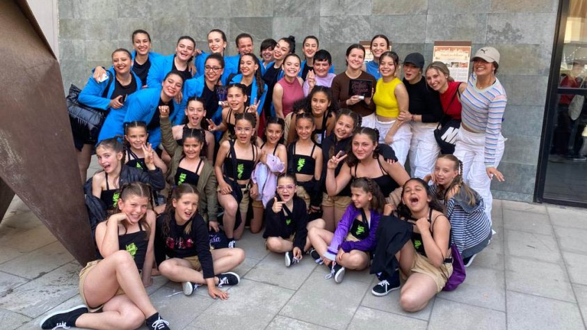 Foto de grup de les dancers