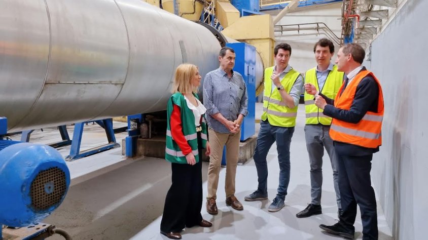 Crespín amb responsables de Copiral