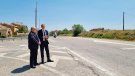 Crespín es reuneix amb l'alcalde de Vilagrassa pel projecte de millora a la carretera N-II