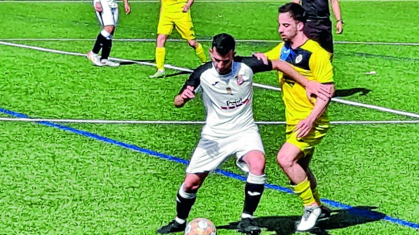 Un moment del partit