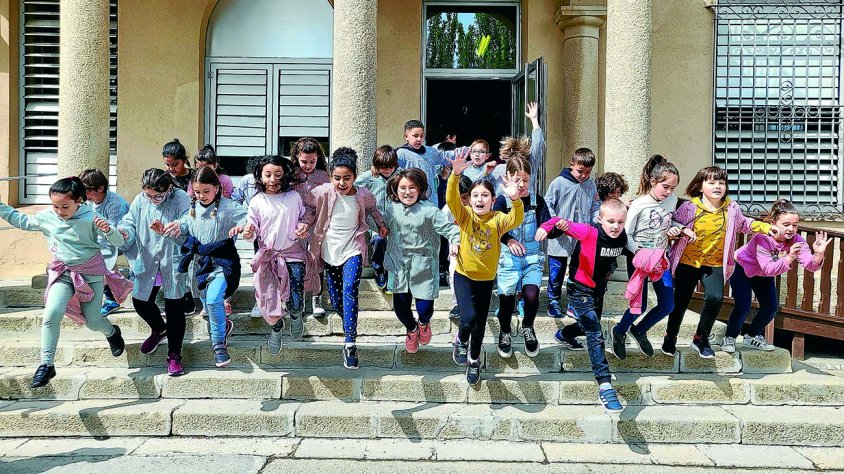 Alumnes de 3r de Primària
