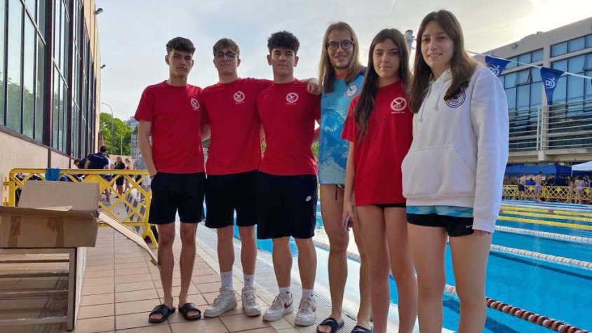 Els nedadors del club