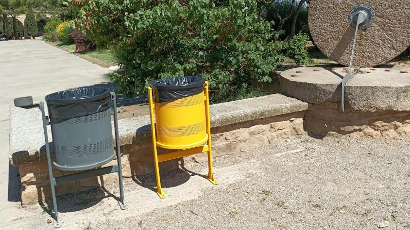 Noves papereres al Parc de Sant Eloi