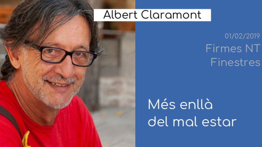 Albert Claramont aquest divendres a 'Firmes NT'