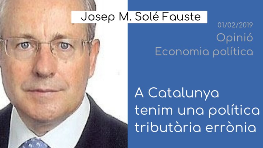 Josep M. Solé Fauste torna a escriure a 'Opinió'