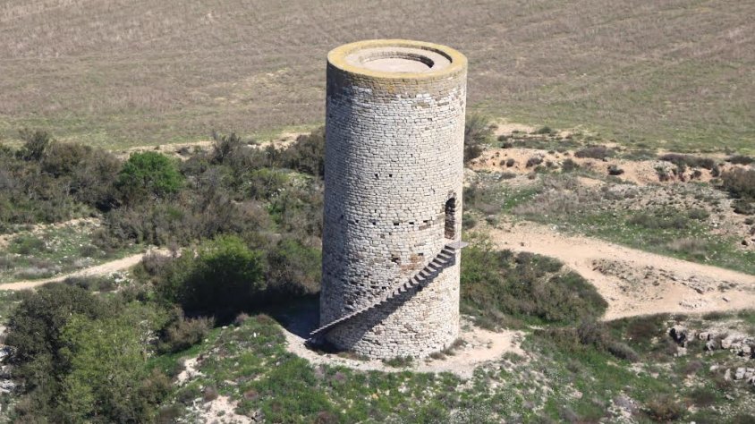 Vista aèria del Pilar d'Almenara