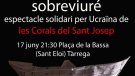 Espectacle solidari de les corals del Sant Josep amb els refugiats d'Ucraïna