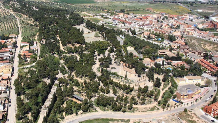 Vista aèria del Parc de Sant Eloi