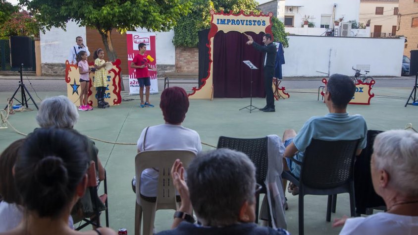 Actuació d'Improvisto's Krusty Show al Tarròs