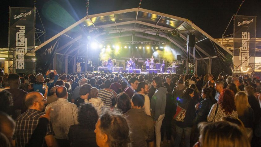 Un moment del concert de Celtas Cortos