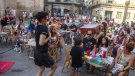 Tàrrega presenta la Fira de Teatre als veïns amb una revetlla a la plaça Major