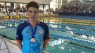 El nedador Pol Solsona, del CN Tàrrega, s'emporta la medalla de bronze en els 100 papallona al Campionat d'Espanya