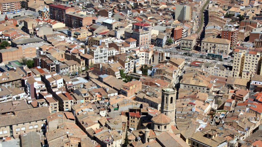 Vista aèria de Tàrrega