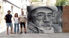 Mural de gran format en homenatge a Viladot 