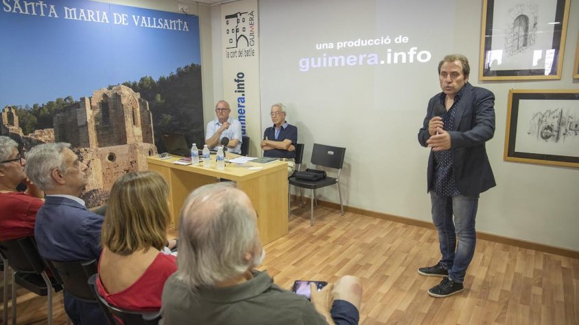 Presentació del volum, ahir al Museu de Guimerà