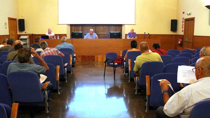 Reunió de la Comissió de l'Aigua del Canal d'Urgell