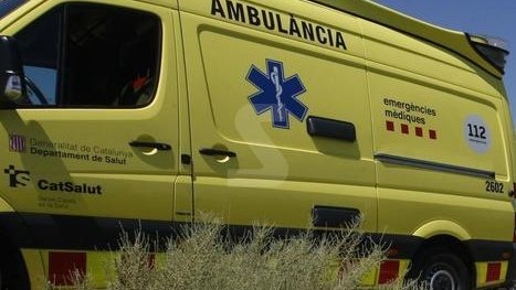Una ambulància del SEM
