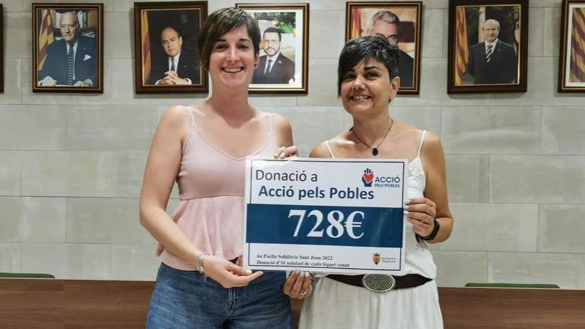 Entrega del xec