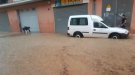 Una nova tromba amenaça de desbordar el Sió a Agramunt i nega carrers a Torà