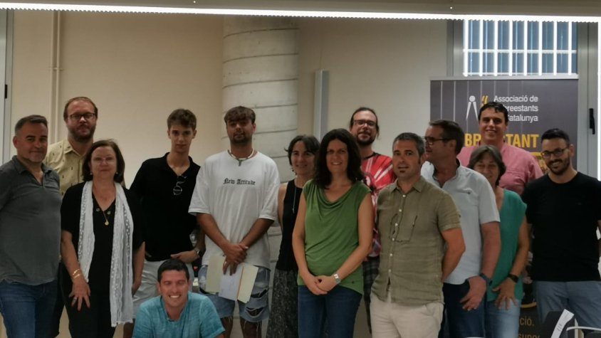 Foto de grup de l'entrega dels guardons