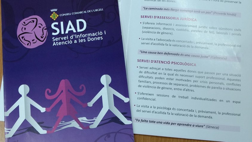 Informació dels serveis que ofereix el SIAD