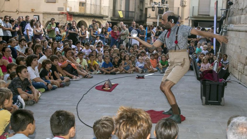 Un espontani al centre de la ciutat