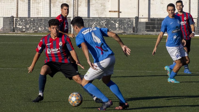 Un moment del partit