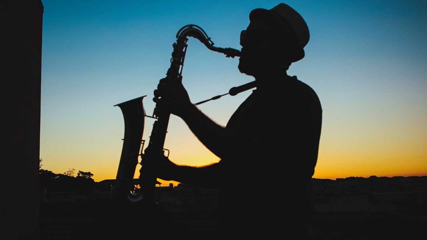 Un músic de jazz
