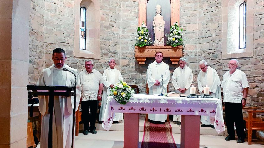 La missa en l'Aplec de Sant Eloi