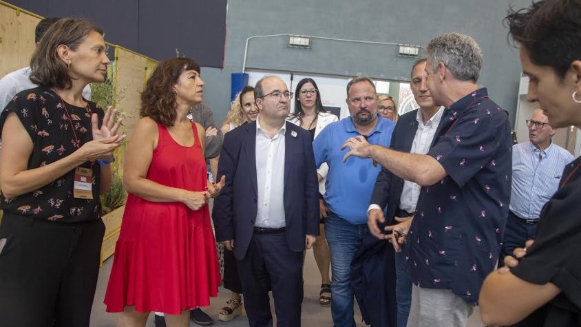 Visita de Miquel Iceta