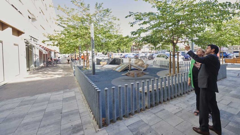 Visita de la consellera Violant Cervera a Igualada