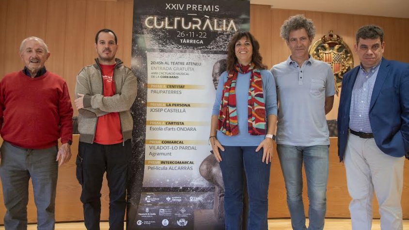 Presentació dels guardonats en la 24a edició dels premis