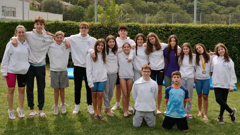 Nedadors del club targarí que van participar en el trofeu