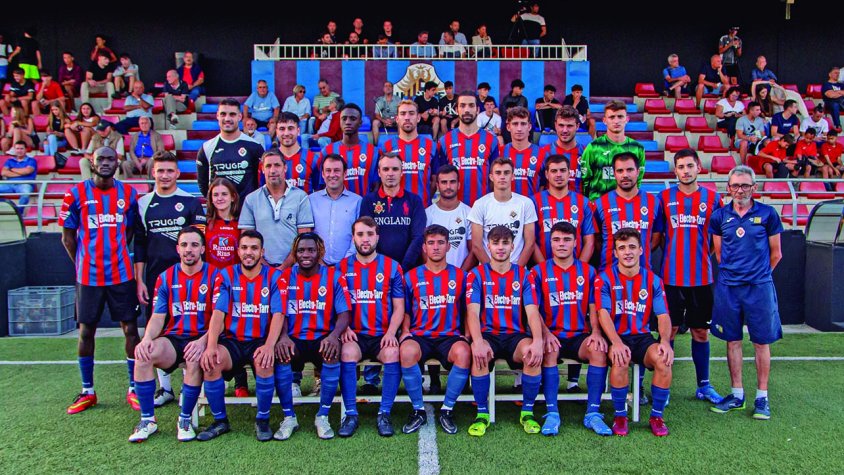 Presentació de la plantilla dimecres la setmana passada