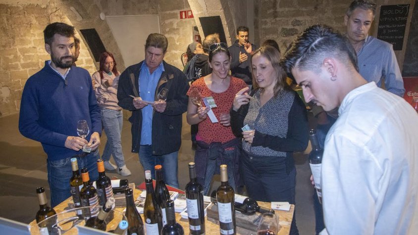 La mostra de vins, que seguirà avui, compta amb la participació de més de mitja dotzena de cellers