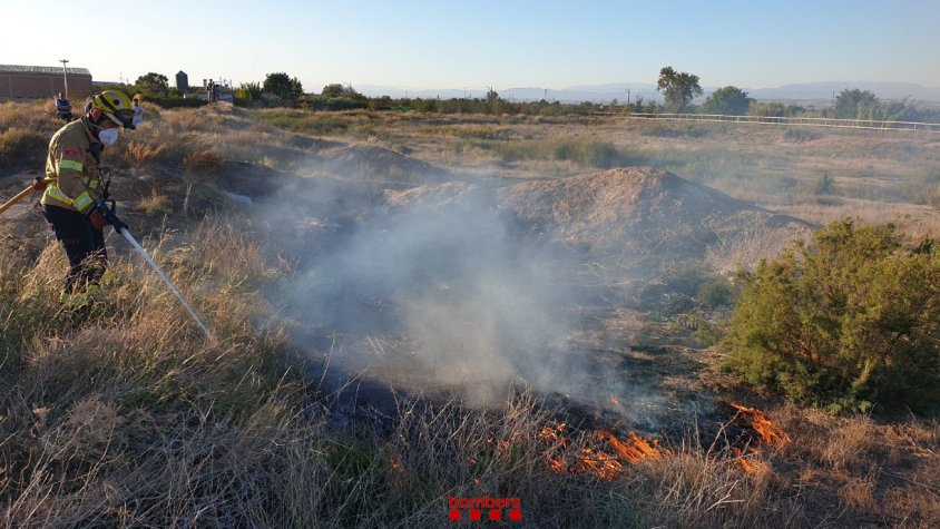Imatge de l'incendi