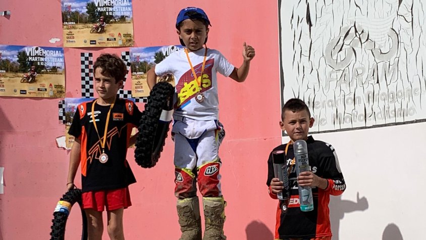 El jove pilot targarí va guanyar l'última cursa del Campionat d'Aragó