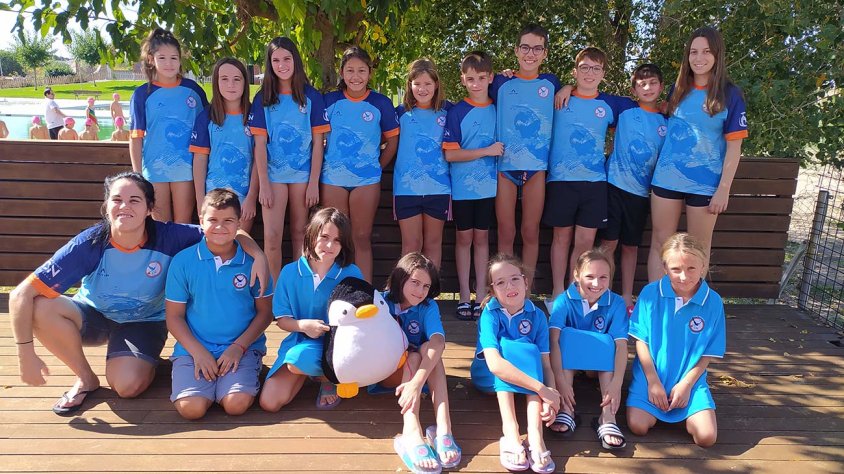 Foto de grups dels nedadors