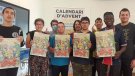 El calendari d'advent solidari d'Alba, inspirat en la nova mascota de Quàlia 