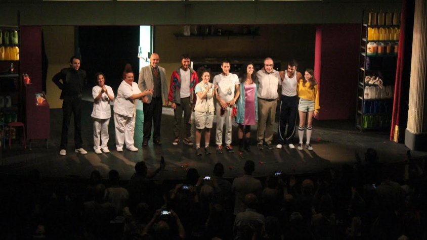 Ovació final de l'espectacle
