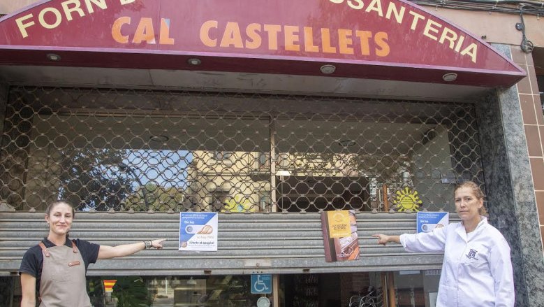 Aturada a Cal Castellets