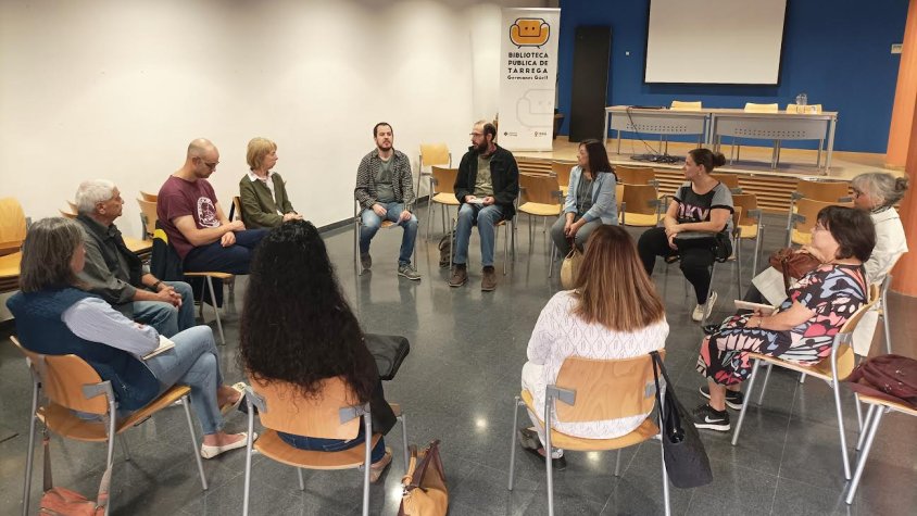 Primer dia del nou club de lectura